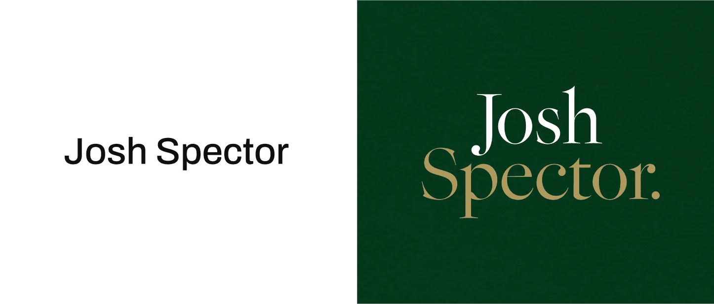 Josh Spector Redesign